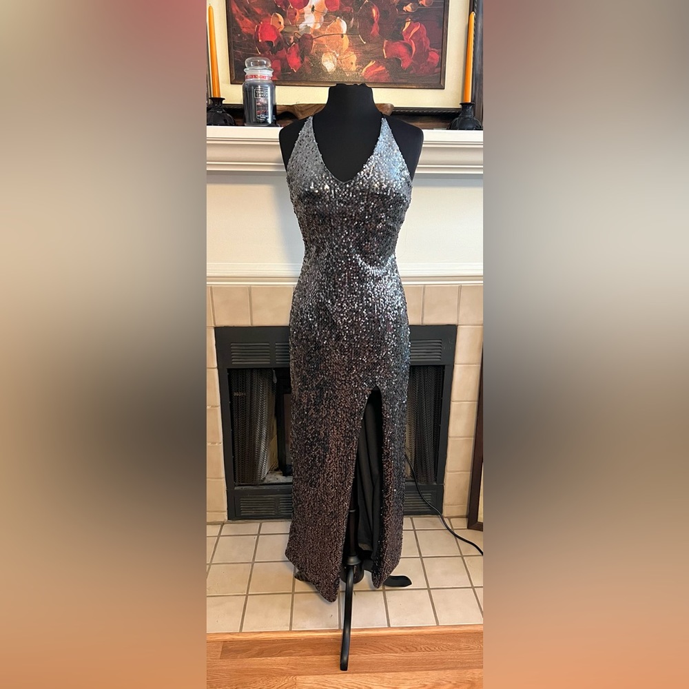 Teeze Me Women's Dresses Sequin Party Dress